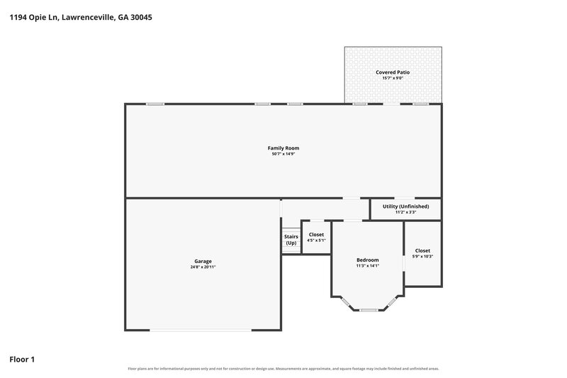 2,685/Mo, 1194 Opie Ln Lawrenceville, GA 30045 Floor Plan View