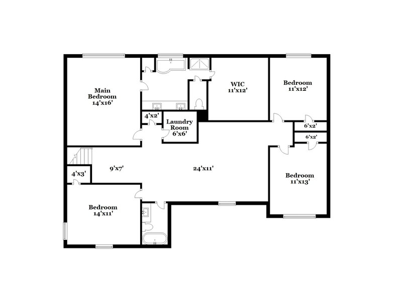 2,665/Mo, 340 Big Sky Pass Atlanta, GA 30349 Floor Plan View 2