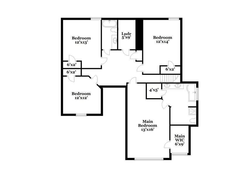 2,055/Mo, 2395 Brookgate Way Ellenwood, GA 30294 Floor Plan View 2