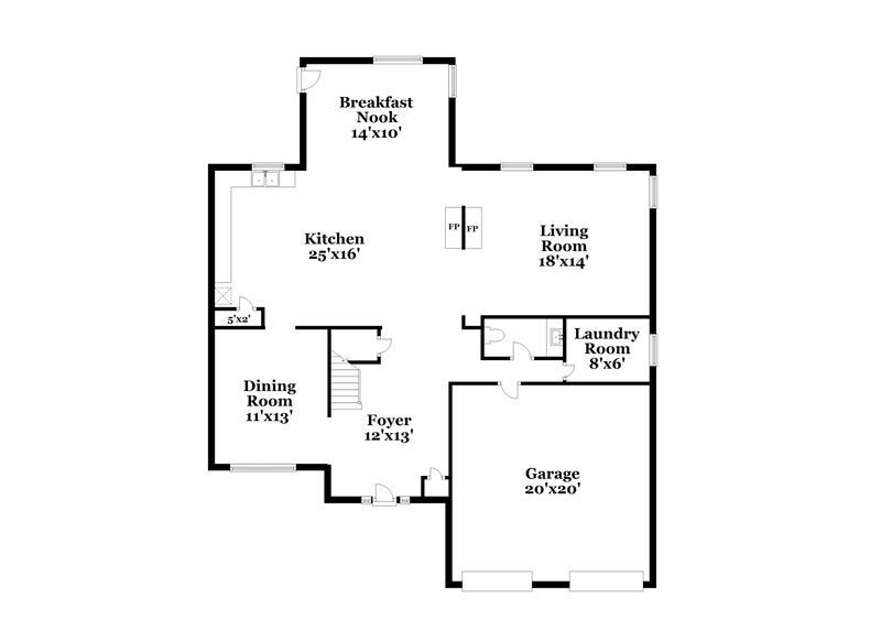 3,450/Mo, 4606 Whispering Winds Pl Douglasville, GA 30135 Floor Plan View