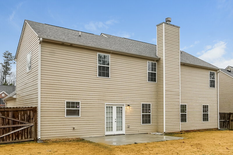 2,420/Mo, 6325 Polar Fox Ct Riverdale, GA 30296 Rear View