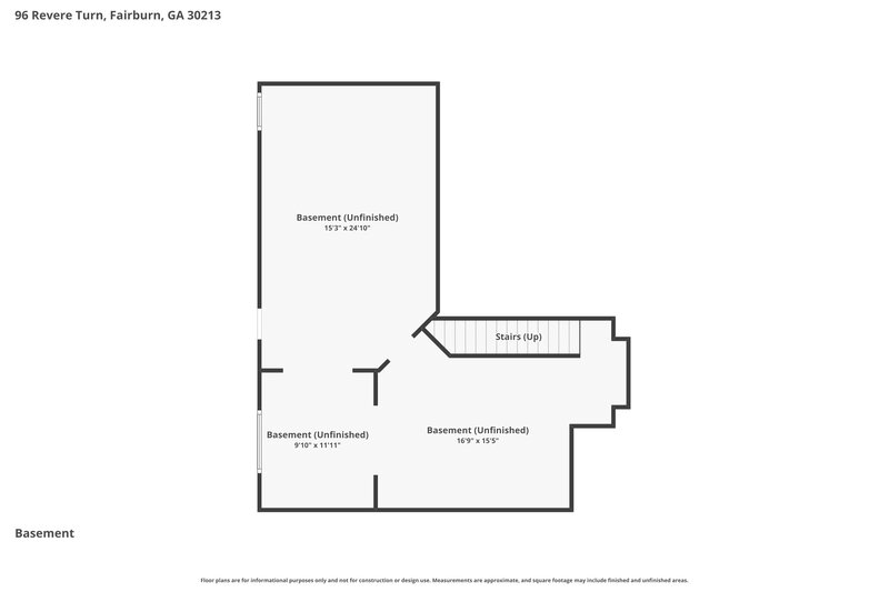 2,335/Mo, 96 Revere Turn Fairburn, GA 30213 Floor Plan View