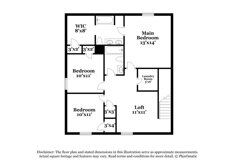 1,620/Mo, 1739 Mary Ave Griffin, GA 30224 Floor Plan View 2