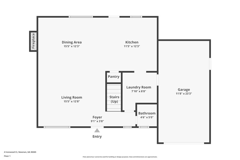 2,130/Mo, 4 Ironwood Ct Newnan, GA 30265 Floor Plan View