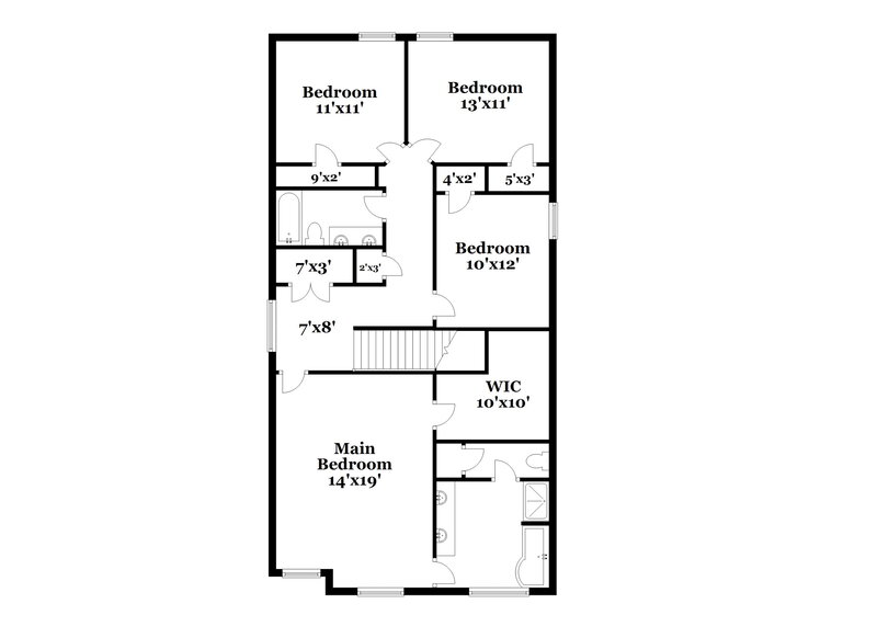 2,410/Mo, 2632 Cornwall Dr McDonough, GA 30253 Floor Plan View 2