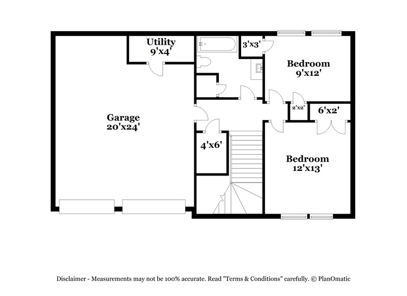 1,940/Mo, 1825 Cutters Mill Way Lithonia, GA 30058 Floor Plan View