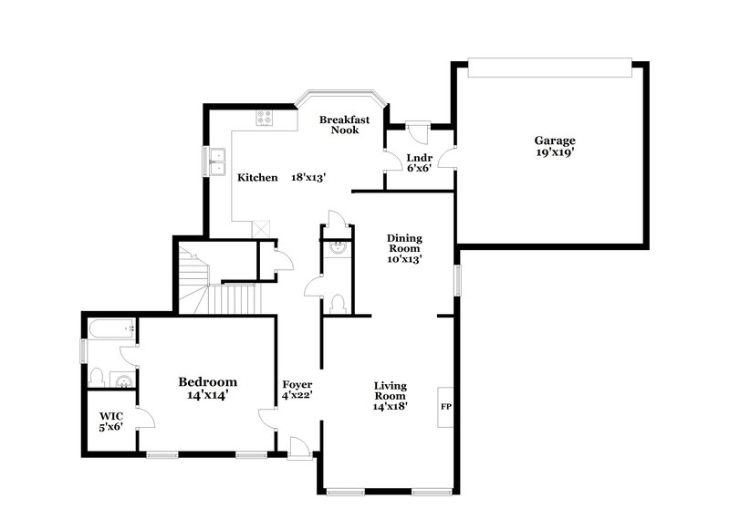 2,480/Mo, 1005 Old Spring Way NE Buford, GA 30518 Floor Plan View