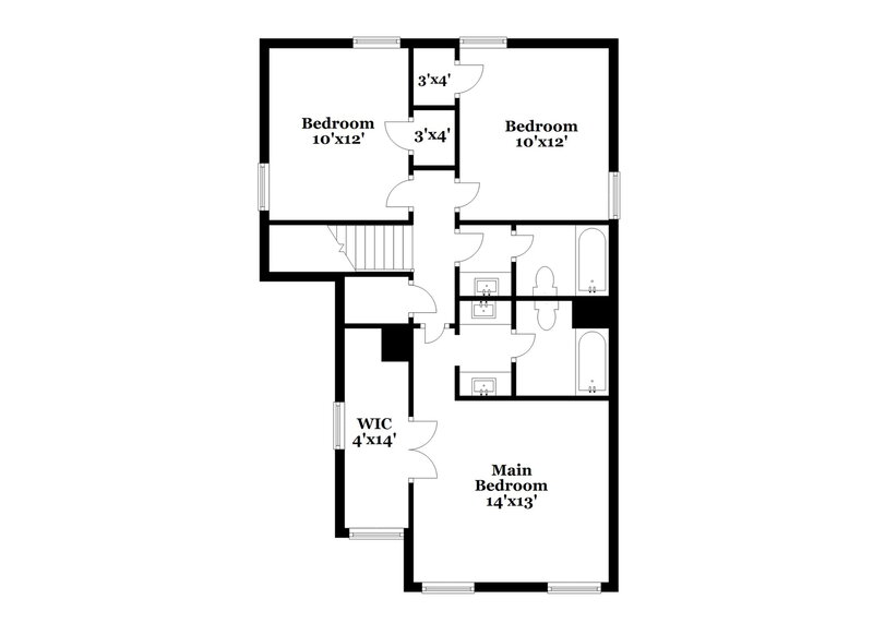 2,480/Mo, 1005 Old Spring Way NE Buford, GA 30518 Floor Plan View 2