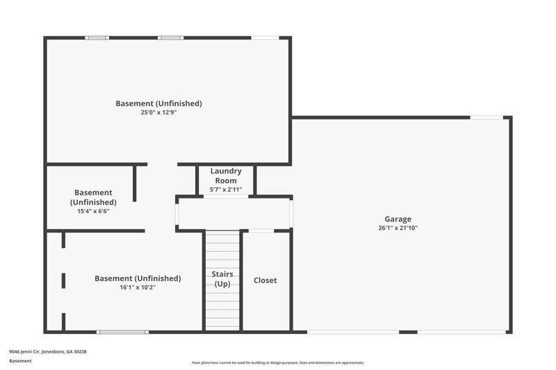 1,970/Mo, 9046 Jenni Cir Jonesboro, GA 30238 Floorplan View 2