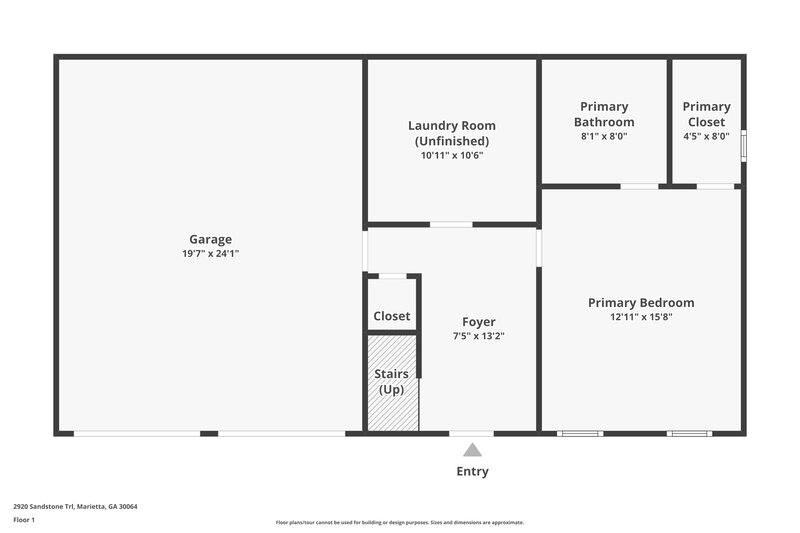 2,285/Mo, 2920 Sandstone Trail Marietta, GA 30064 Floor Plan View