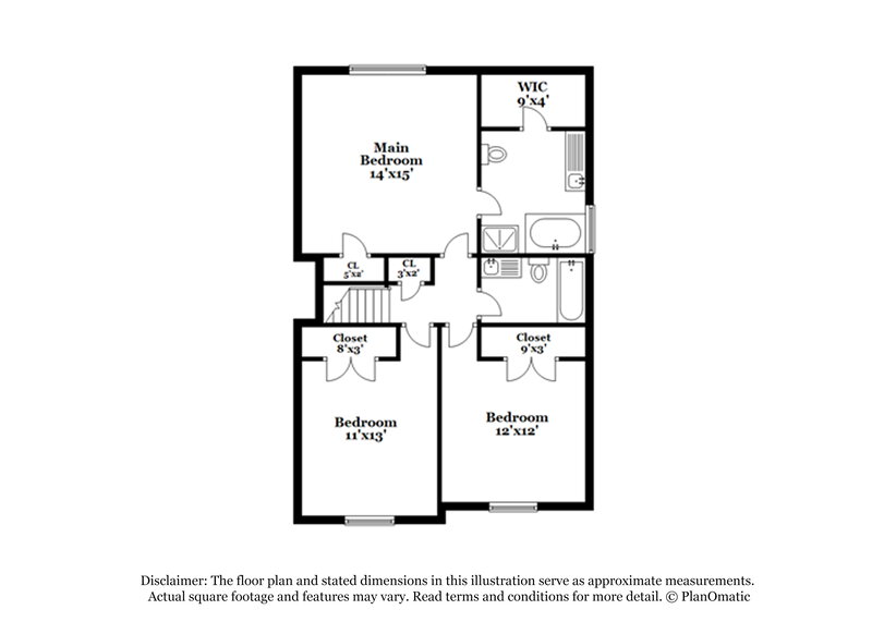 2,050/Mo, 6099 Idlewood Pass Lithonia, GA 30038 Floorplan View
