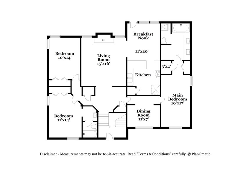 2,935/Mo, 2688 Trellis Oaks Ct SW Marietta, GA 30060 Floor Plan View 2