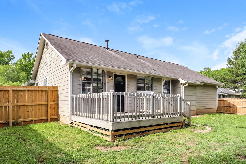 3,430/Mo, 527 Brookfield Way Jonesboro, GA 30238 Rear View