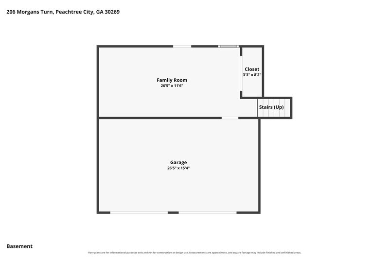 2,360/Mo, 206 Morgans Turn Peachtree City, GA 30269 Floor Plan View 3