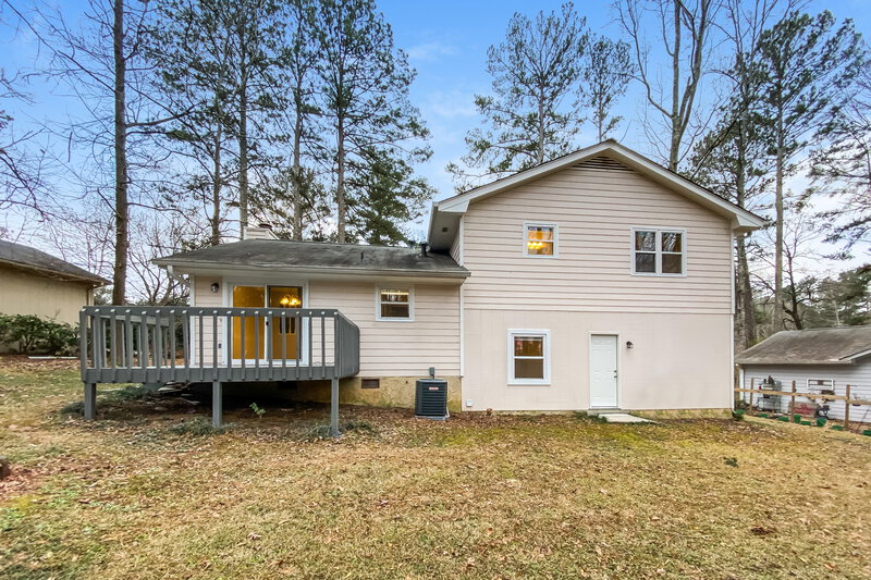2,385/Mo, 206 Morgans Turn Peachtree City, GA 30269 Rear View