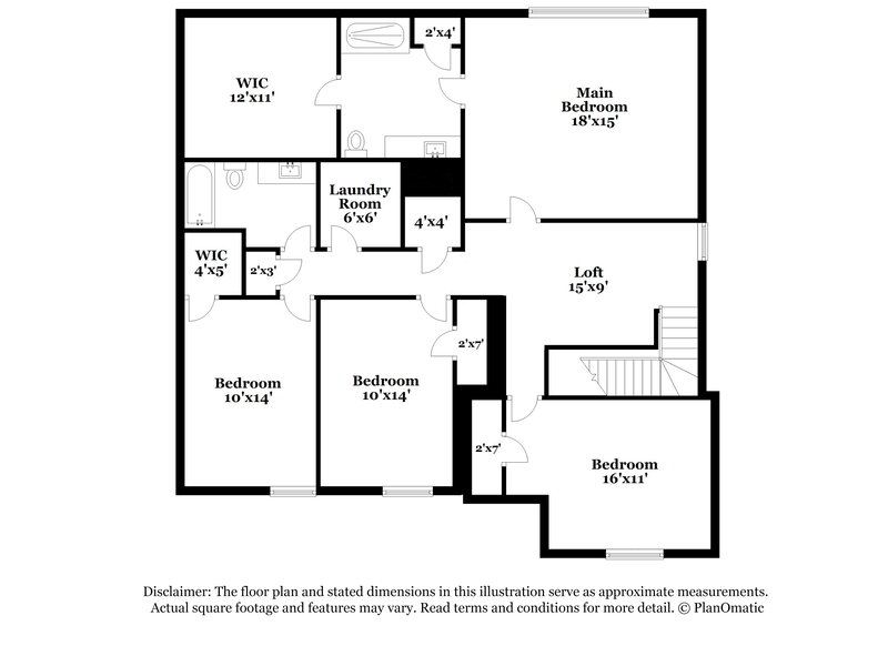 1,905/Mo, 258 Sinclair Way Monroe, GA 30655 Floorplan View