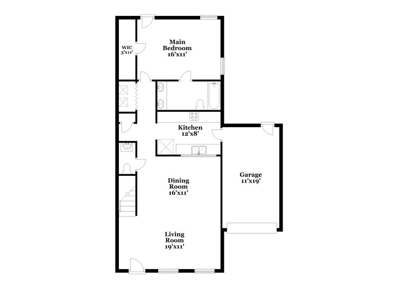 2,190/Mo, 192 Overlook Cir Canton, GA 30115 Floor Plan View