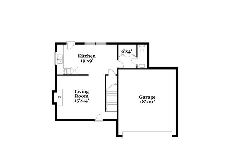 2,005/Mo, 2948 Rolling Ln Winston, GA 30187 Floor Plan View