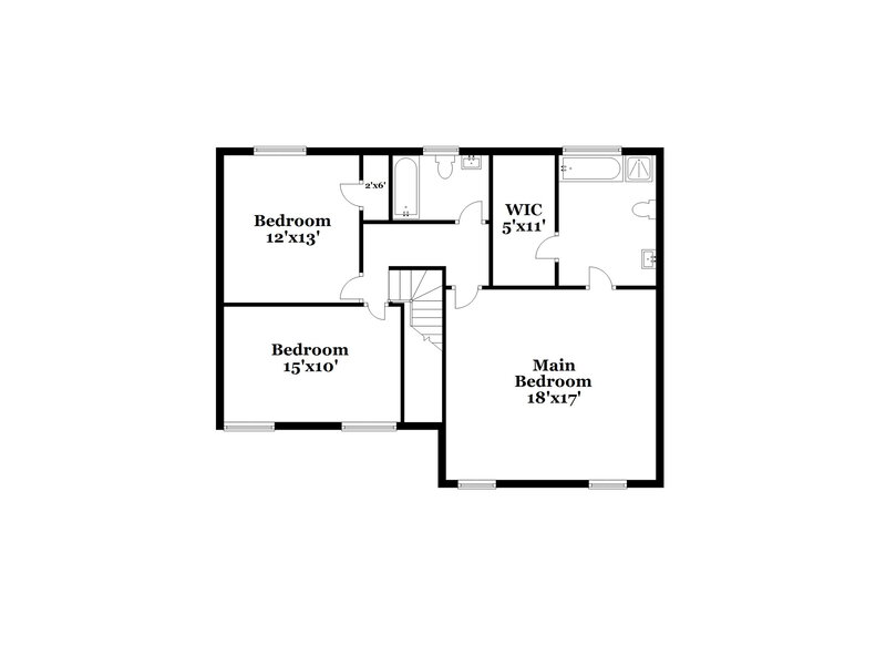 2,005/Mo, 2948 Rolling Ln Winston, GA 30187 Floor Plan View 3