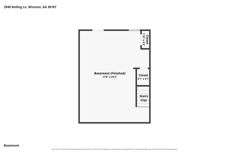 1,920/Mo, 2948 Rolling Ln Winston, GA 30187 Floor Plan View 3
