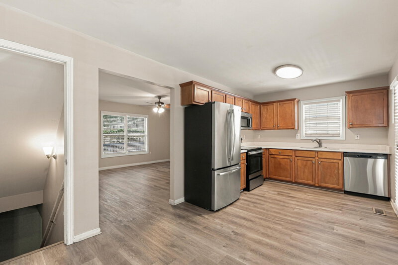 1,920/Mo, 2948 Rolling Ln Winston, GA 30187 Kitchen View