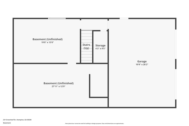 1,735/Mo, 221 Greenleaf Dr Hampton, GA 30228 Floor Plan View
