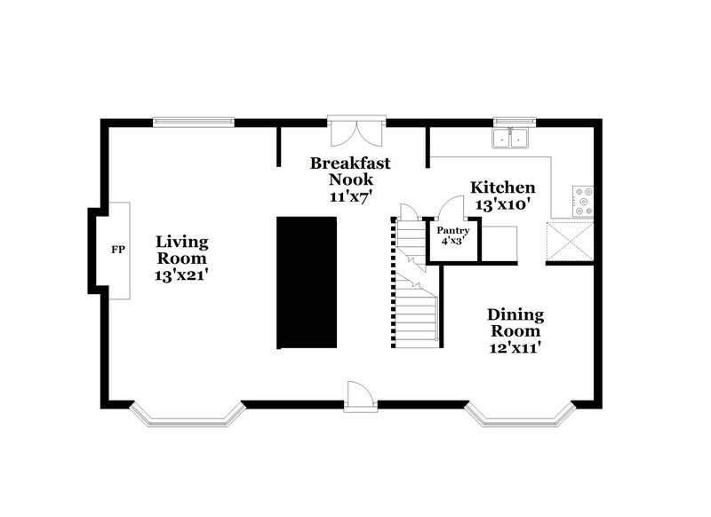 2,350/Mo, 2156 Shillings Chase Dr Kennesaw, GA 30152 Floor Plan View