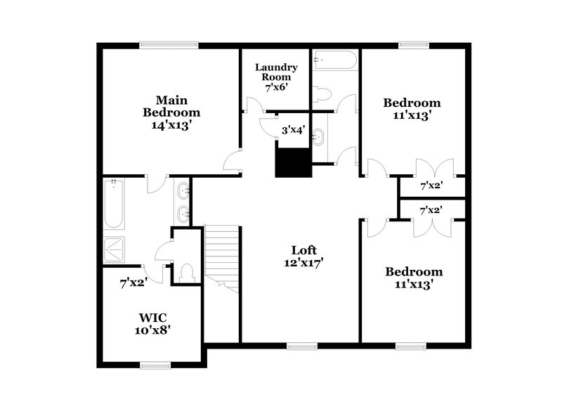 2,535/Mo, 637 Moorings Ave McDonough, GA 30253 Floor Plan View 2