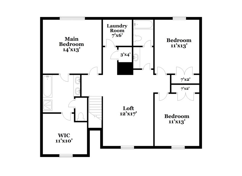 2,540/Mo, 621 Moorings Ave McDonough, GA 30253 Floor Plan View 2