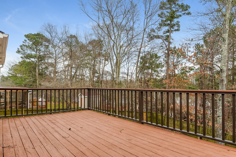 3,200/Mo, 890 Highland Terrace NE Marietta, GA 30066 Deck View