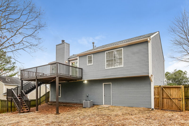 3,200/Mo, 890 Highland Terrace NE Marietta, GA 30066 Rear View