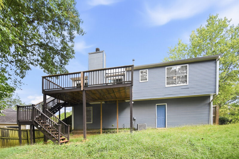 2,105/Mo, 890 Highland Terrace NE Marietta, GA 30066 Rear View