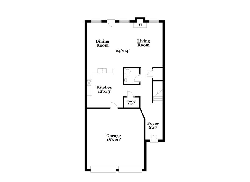 2,260/Mo, 409 Hidden Creek Ct Canton, GA 30114 Floor Plan View