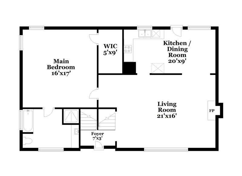 1,965/Mo, 2002 Morning Dew Pl Lawrenceville, GA 30044 Floor Plan View