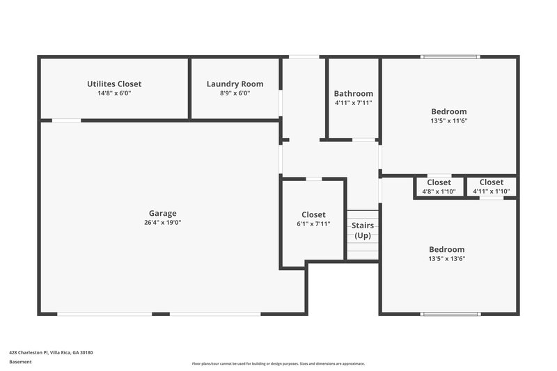 2,230/Mo, 428 Charleston Pl Villa Rica, GA 30180 Floor Plan View 2