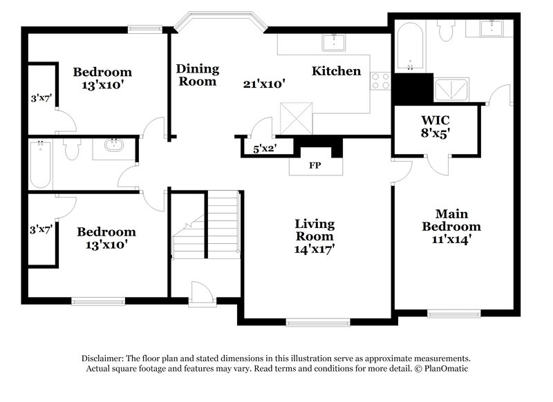 2,530/Mo, 427 Charleston Pl Villa Rica, GA 30180 Floor Plan View 2
