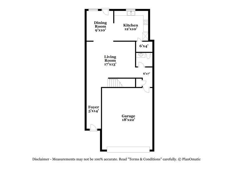 2,130/Mo, 1146 Brookstone Rd Atlanta, GA 30349 Floor Plan View
