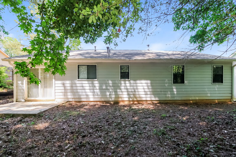 1,665/Mo, 7943 Taylor Cir Riverdale, GA 30274 Rear View