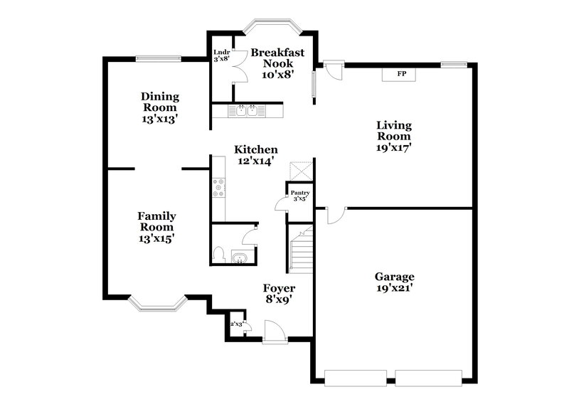 2,455/Mo, 146 Edison Dr Stockbridge, GA 30281 Floorplan View