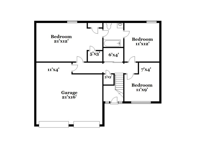 3,060/Mo, 4128 Misty Morn Way Powder Springs, GA 30127 Floor Plan View 2