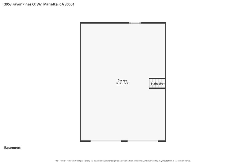 2,280/Mo, 3058 Favor Pines Ct Marietta, GA 30060 Floor Plan View
