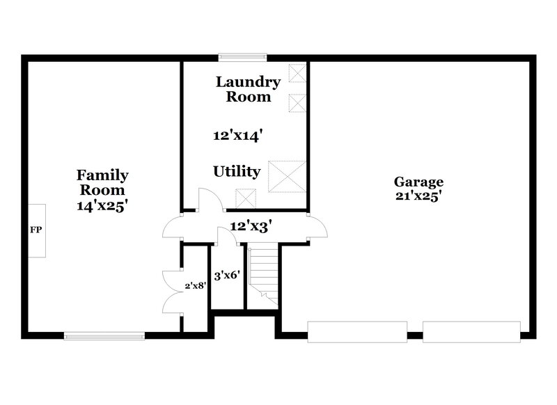 2,435/Mo, 160 Sheringham Dr Roswell, GA 30076 Floor Plan View
