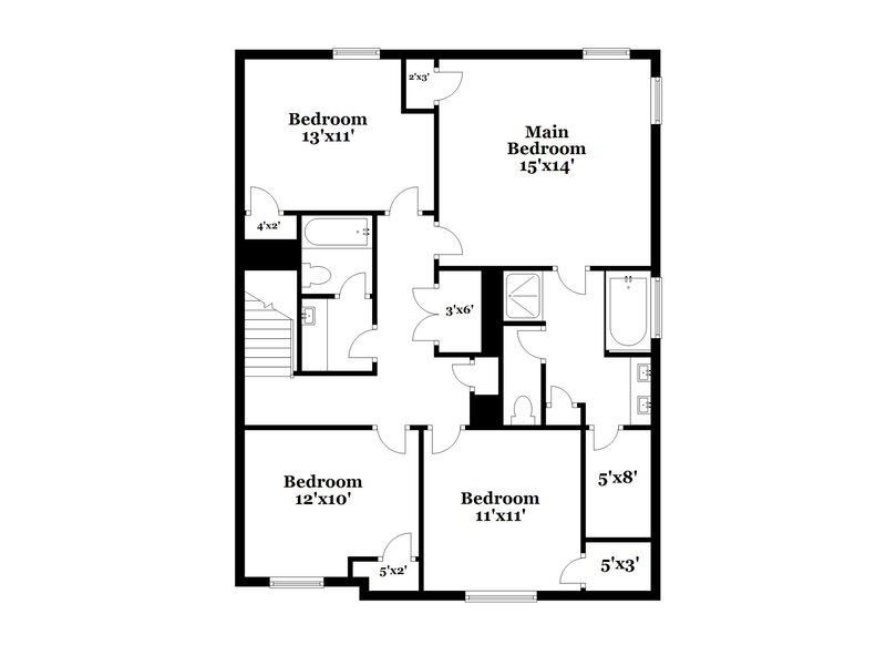 2,075/Mo, 576 Grenier Terrace NE Lawrenceville, GA 30045 Floor Plan View 2