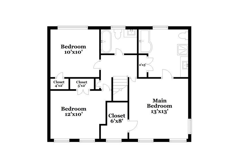 1,990/Mo, 1383 Ling Dr Austell, GA 30168 Floor Plan View 2