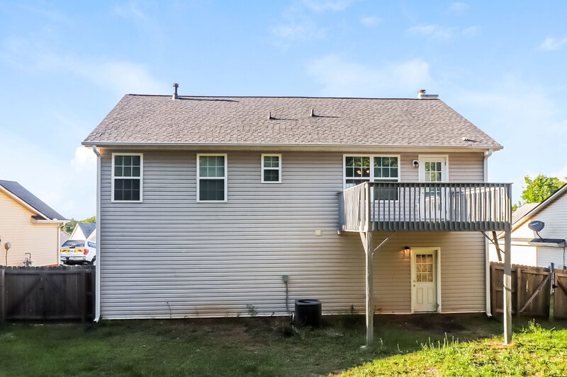 1,840/Mo, 205 Millwheel Dr Villa Rica, GA 30180 Rear View 2