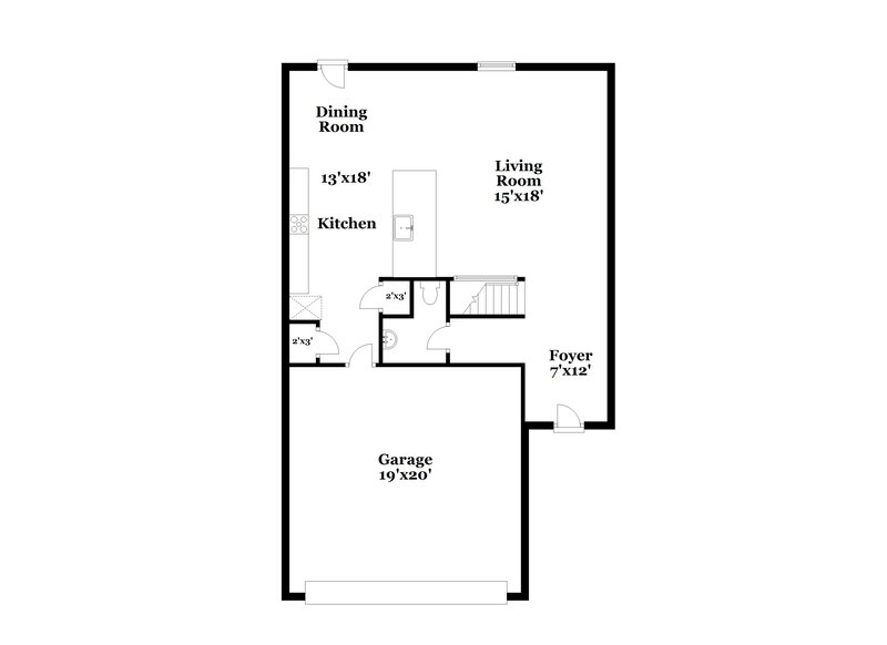 2,560/Mo, 3343 Clawing Hawk Way Douglasville, GA 30135 Floor Plan View