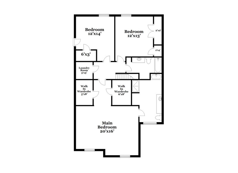 2,560/Mo, 3343 Clawing Hawk Way Douglasville, GA 30135 Floor Plan View 2