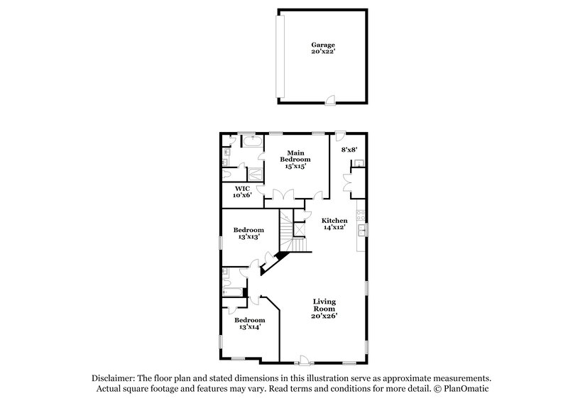 2,900/Mo, 127 Hunts Mill Cir Griffin, GA 30224 Floor Plan View
