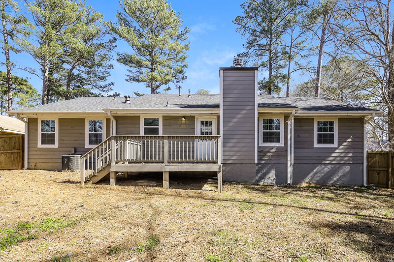 1,835/Mo, 9185 Sunset Dr Jonesboro, GA 30238 Rear View