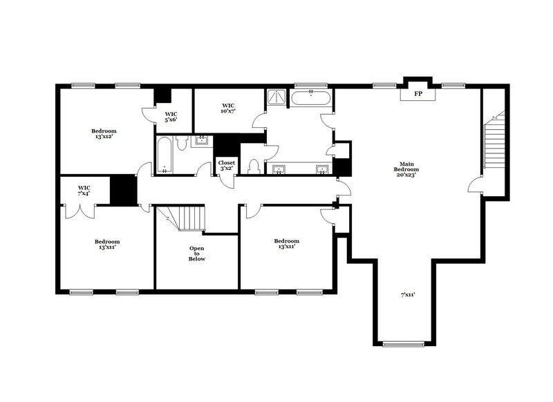 2,730/Mo, 2016 Smithfield Ave Ellenwood, GA 30294 Floor Plan View